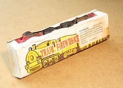 train fireworks